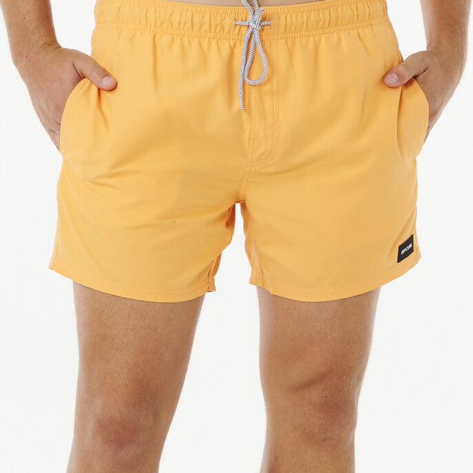 Bañador Rip Curl Offset Volley 15 Bright Orange para hombre color naranja verano