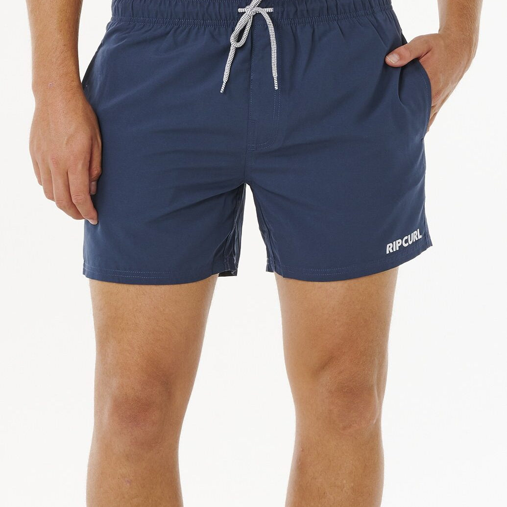 Bañador Rip Curl Streamline Offset Volley 15 Navy para hombre color azul marino verano