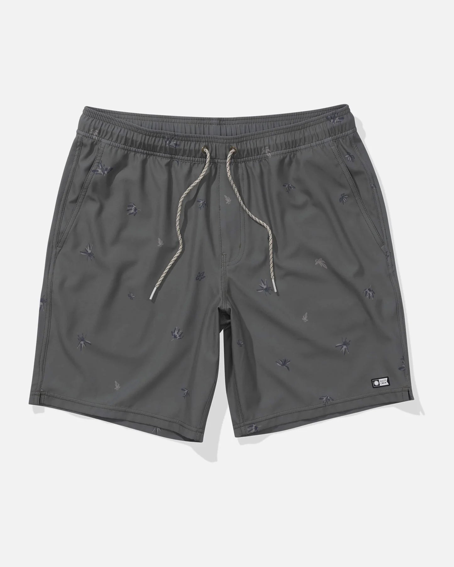 Bañador SALTY CREW Small Kine Volley Olive hombre short surf cintura elastica sin rejilla interior