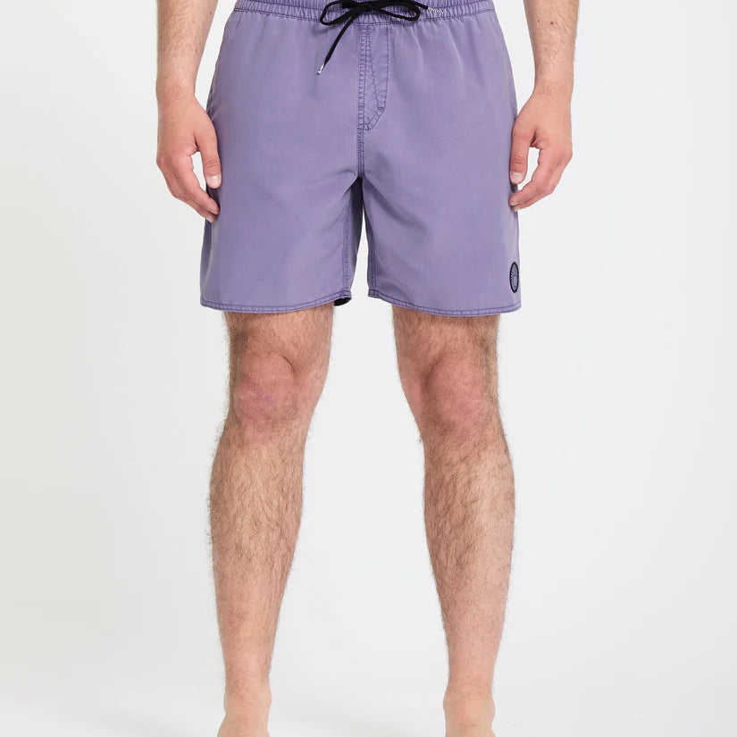 Bañador surf hombre Volcom Center Trunk 17 Violet bañador Volcom violeta verano