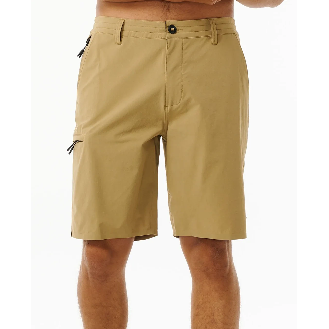 Bermudas híbridas Rip Curl Boardwalk Dark Khaki color beige hombre verano