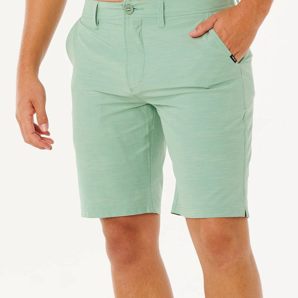 Bermudas híbridas Rip Curl Jackson Boardwalk Aloe para hombre color verde verano