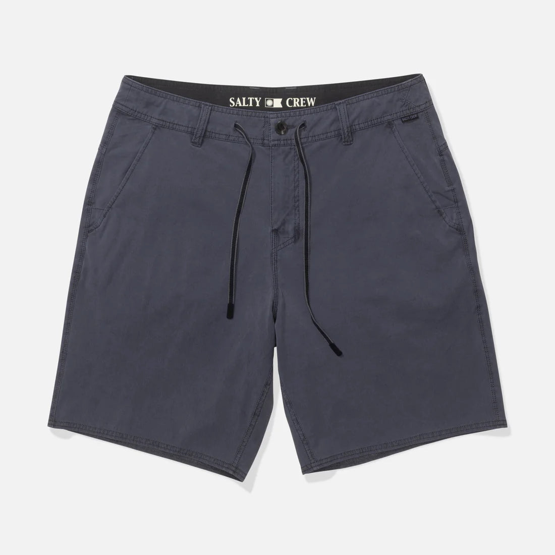 Bermudas híbridas SALTY CREW Transom Overdye Phantom para hombre color gris oscuro surf