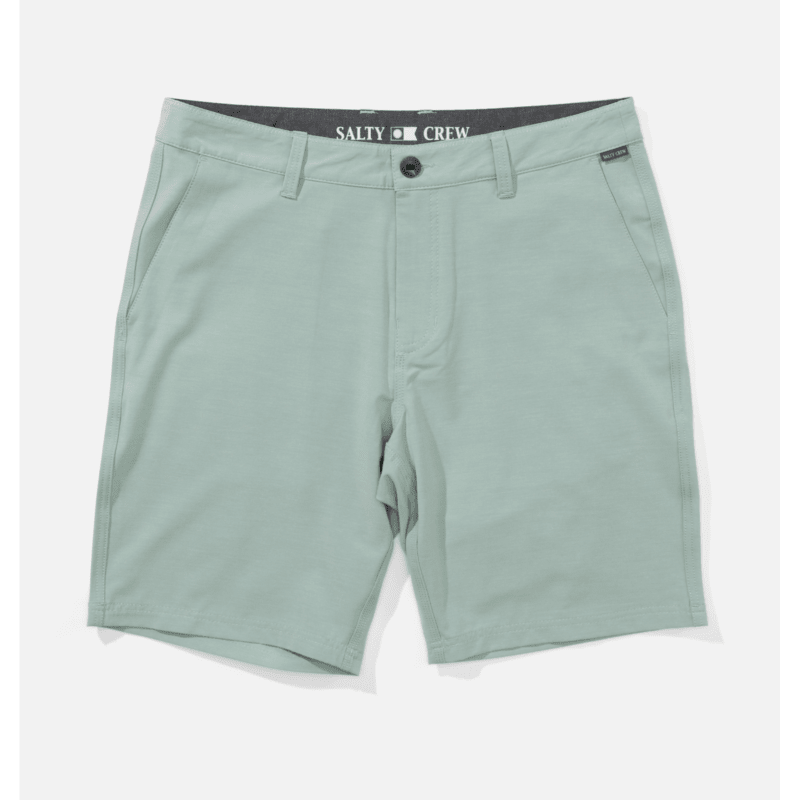 Bermudas Salty Crew Drifter 19 Hybrid Marine para hombre con tejido híbrido de secado rápido y estilo surf lifestyle