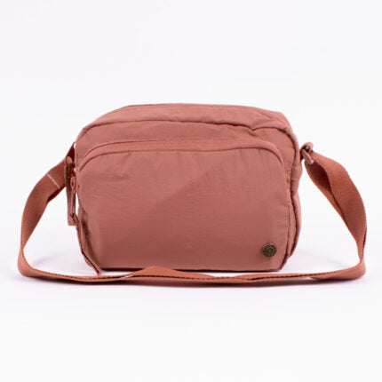 Bolso Rip Curl Everyday 3L Mid Brick bandolera compacta color teja estilo surf