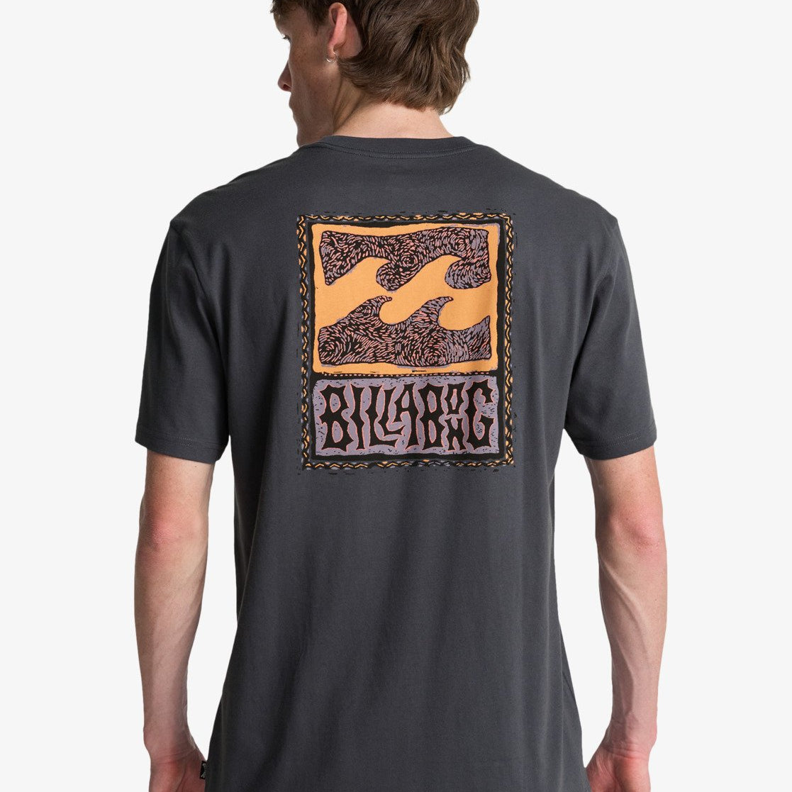 partes trasera de la Camiseta Billabong Stamp Ombre Blue