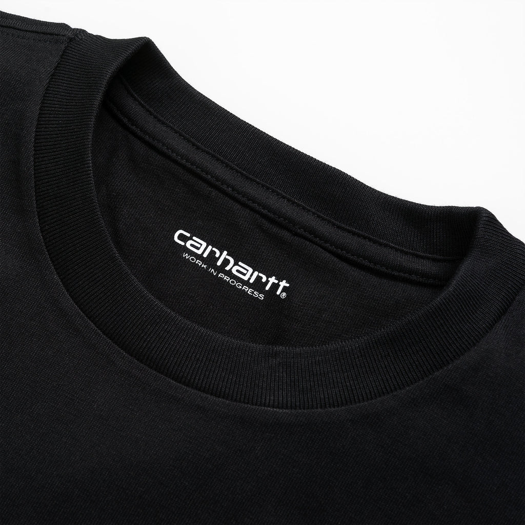 Camiseta Carhartt Wip Chase Black Gold
