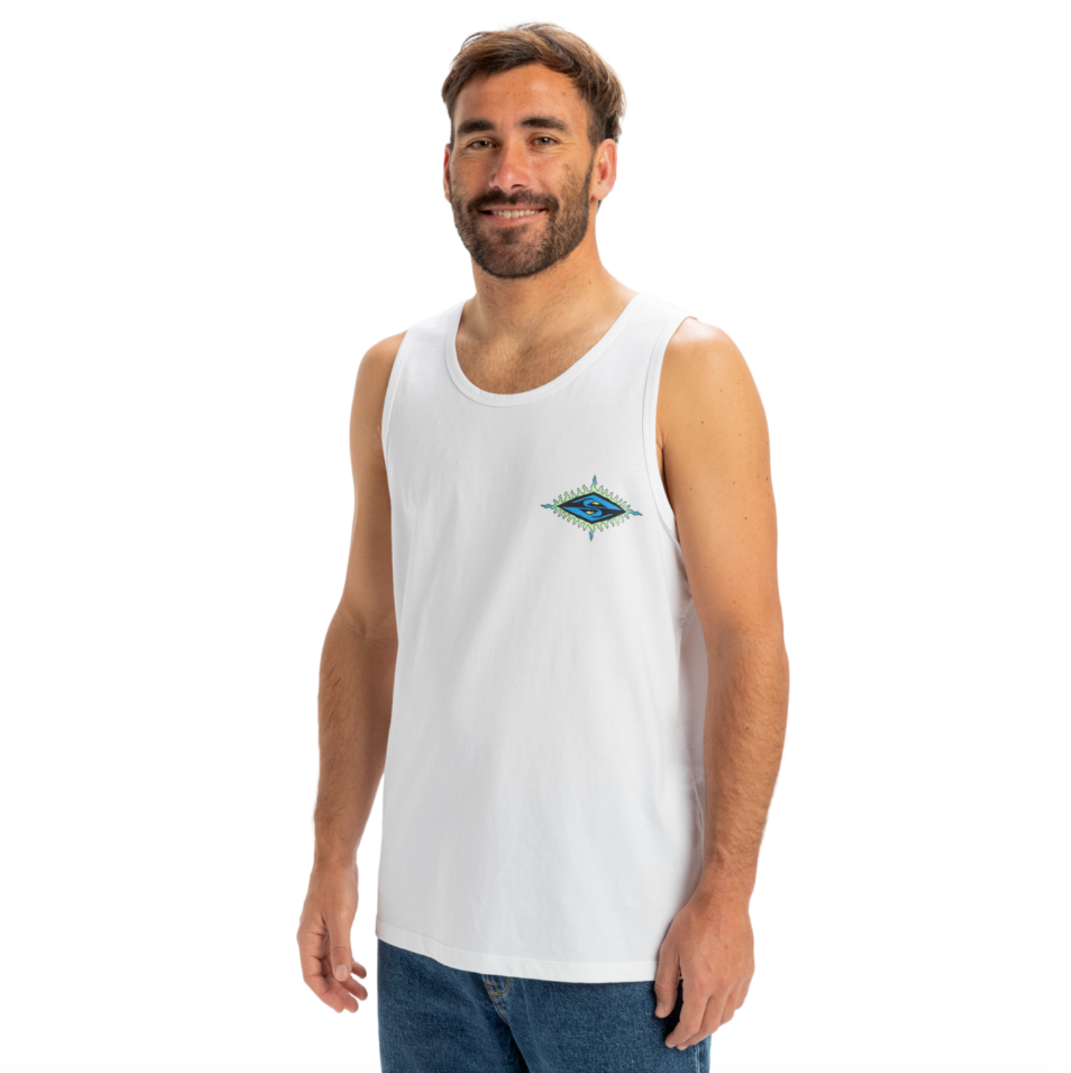 Camiseta Quiksilver Beach Blast Tank White