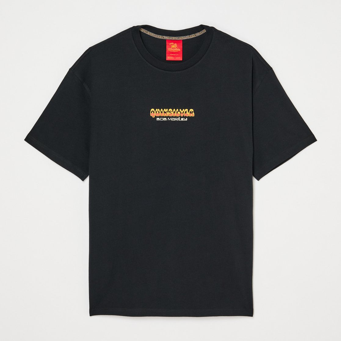 Camiseta Quiksilver Bob Marley Be Loved - Black - imagen oficial 4