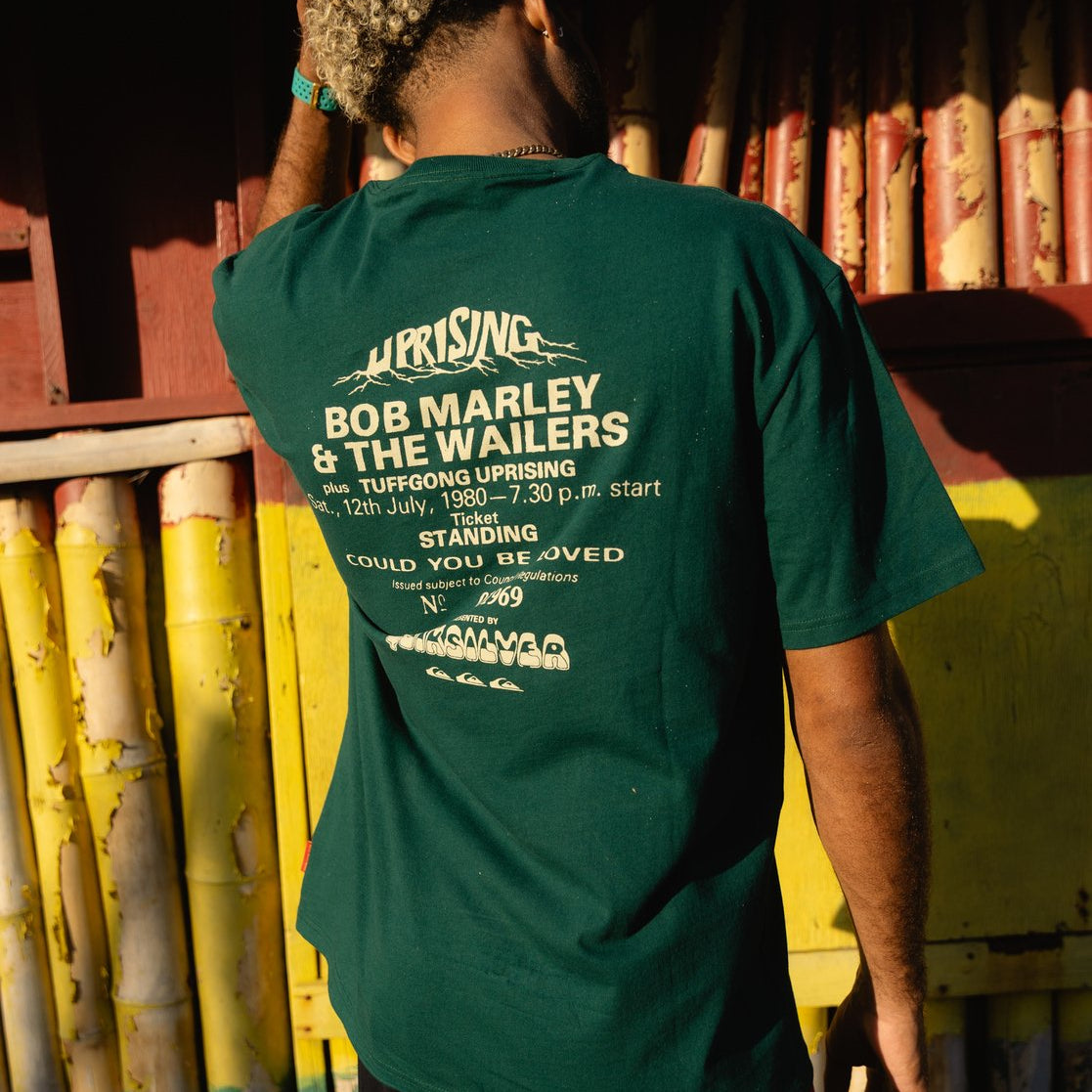 Camiseta Quiksilver Bob Marley Concert - Botanical Garden - imagen oficial 1