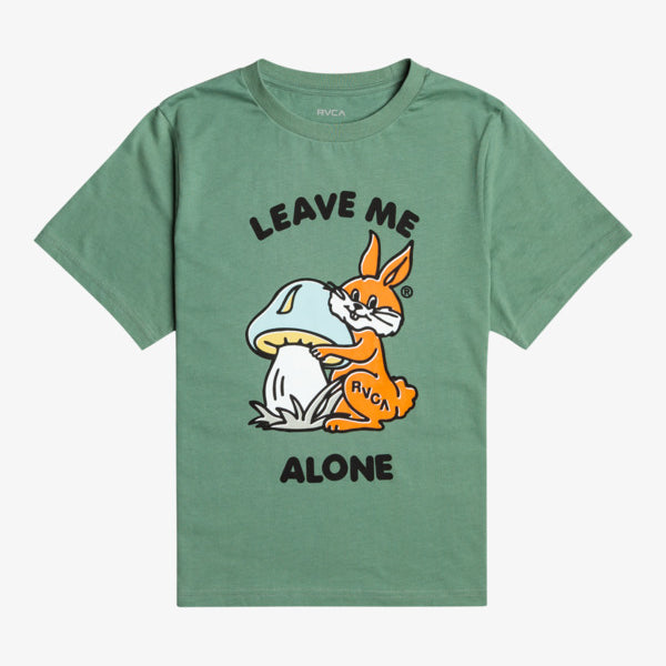 camiseta RVCA Cottontale Spinach mujer camiseta verde surf Leave Me Alone