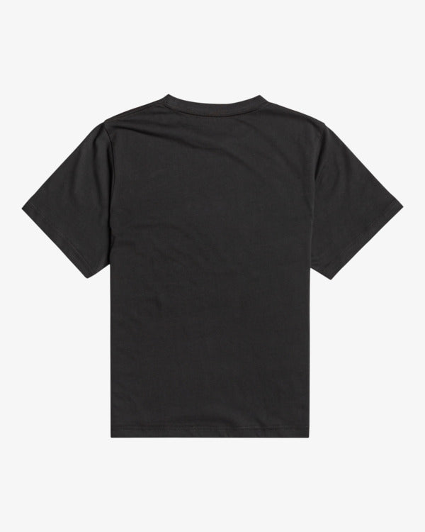 parte trasera camiseta RVCA March Pirate Black