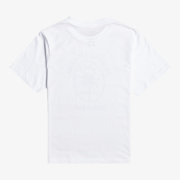 parte trasera camiseta RVCA Superbad White mujer