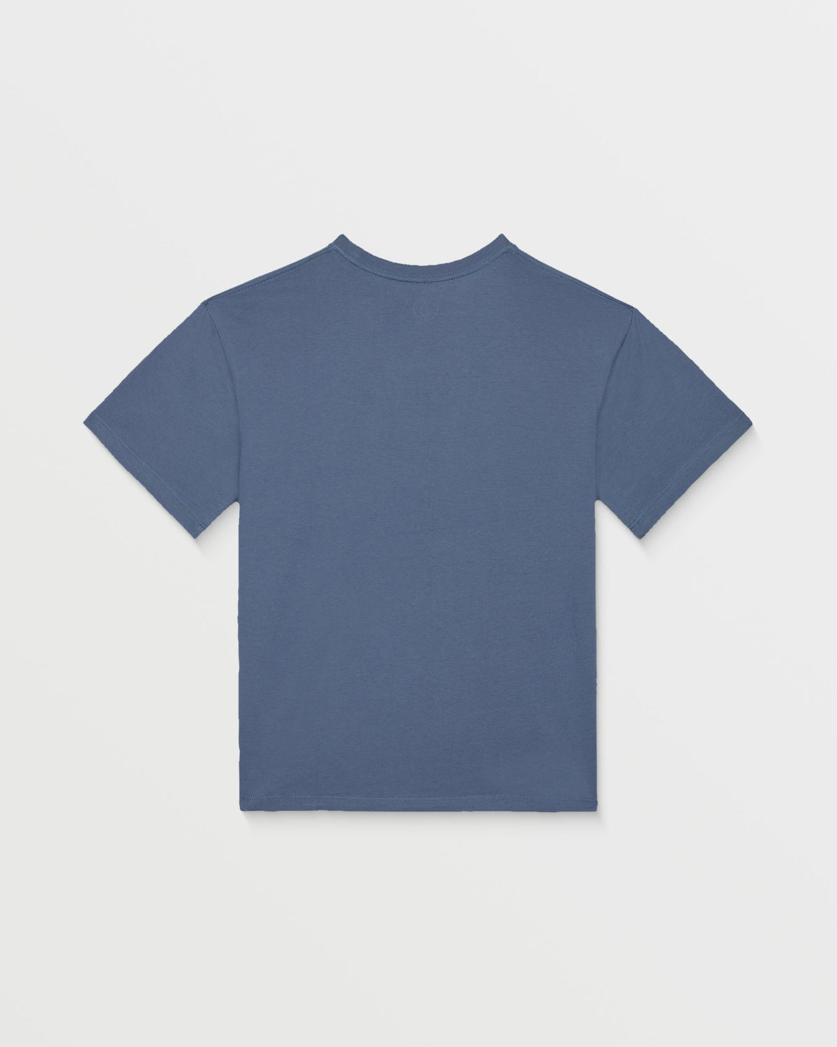 Camiseta Volcom Stone Blanks Storm Blue para niño vista trasera del producto oficial