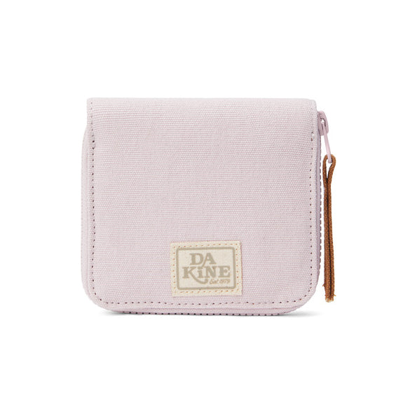 Cartera DAKINE Everyday Wallet Burnished Lilac con cremallera y compartimentos para tarjetas