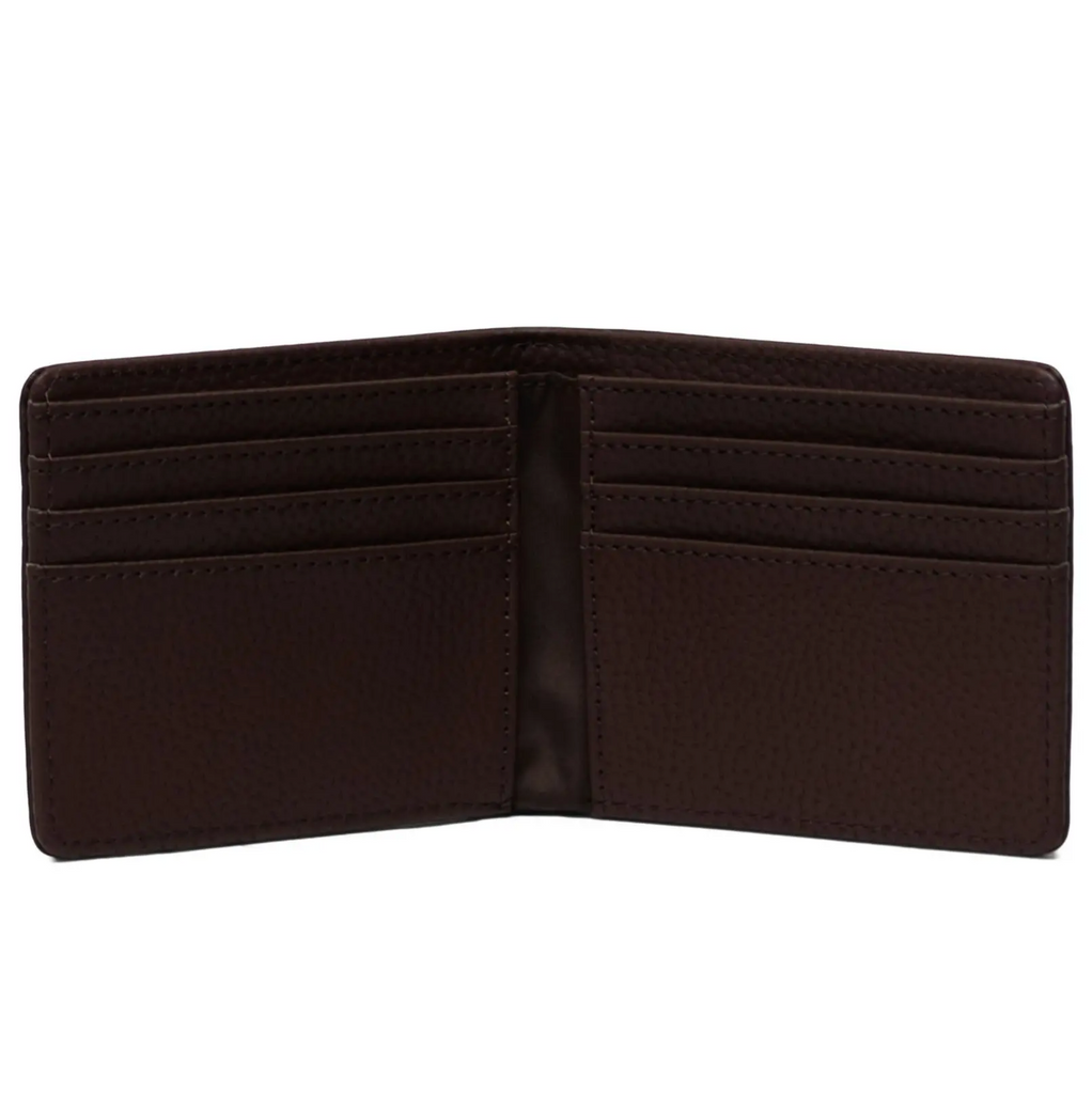 Cartera Herschel Roy Wallet Vegan Leather Chicory Coffee