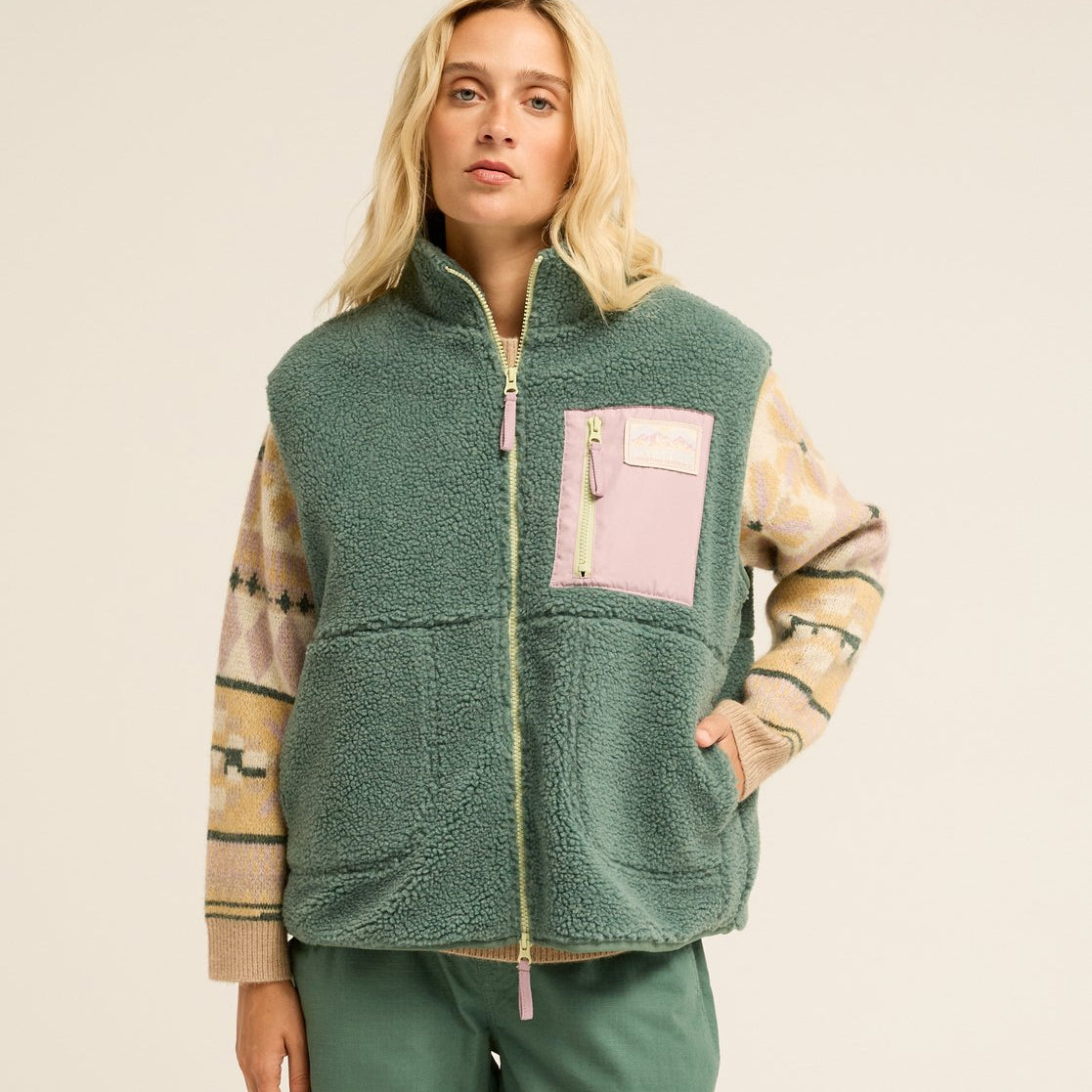 Chaleco Billabong Wild Forest - Stormy Seas - imagen oficial 1