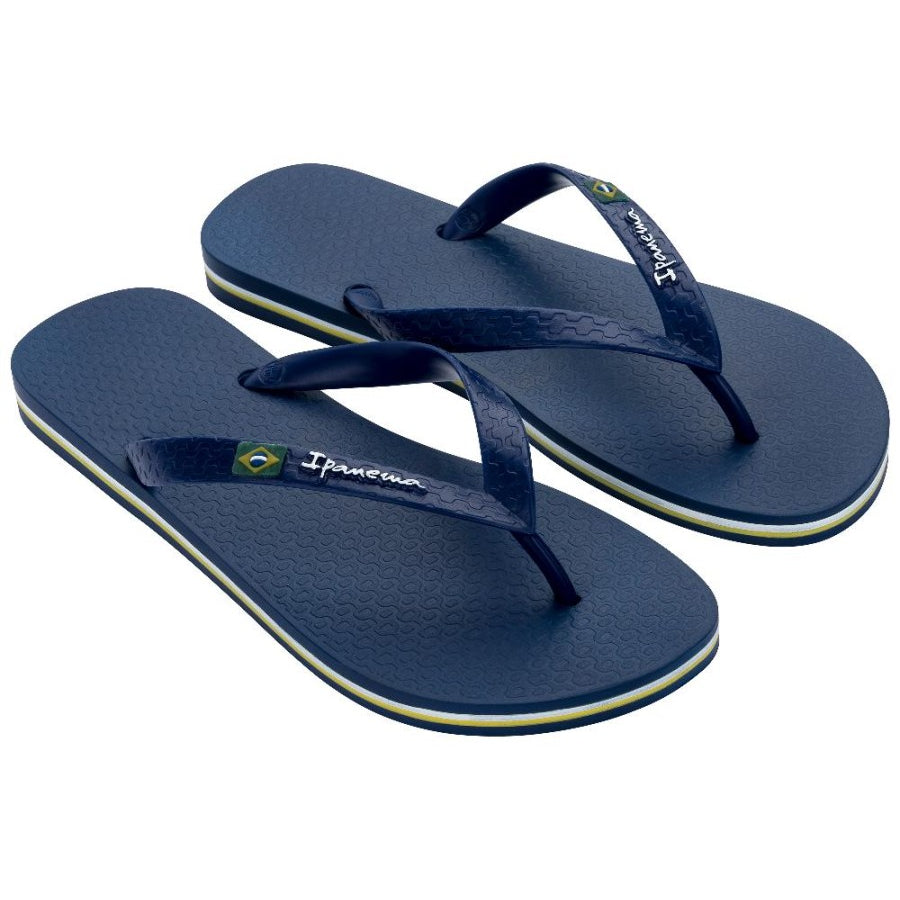 Chanclas IPANEMA Clas Brasil II Blue hombre azul marino cómodas tipo flip flop verano