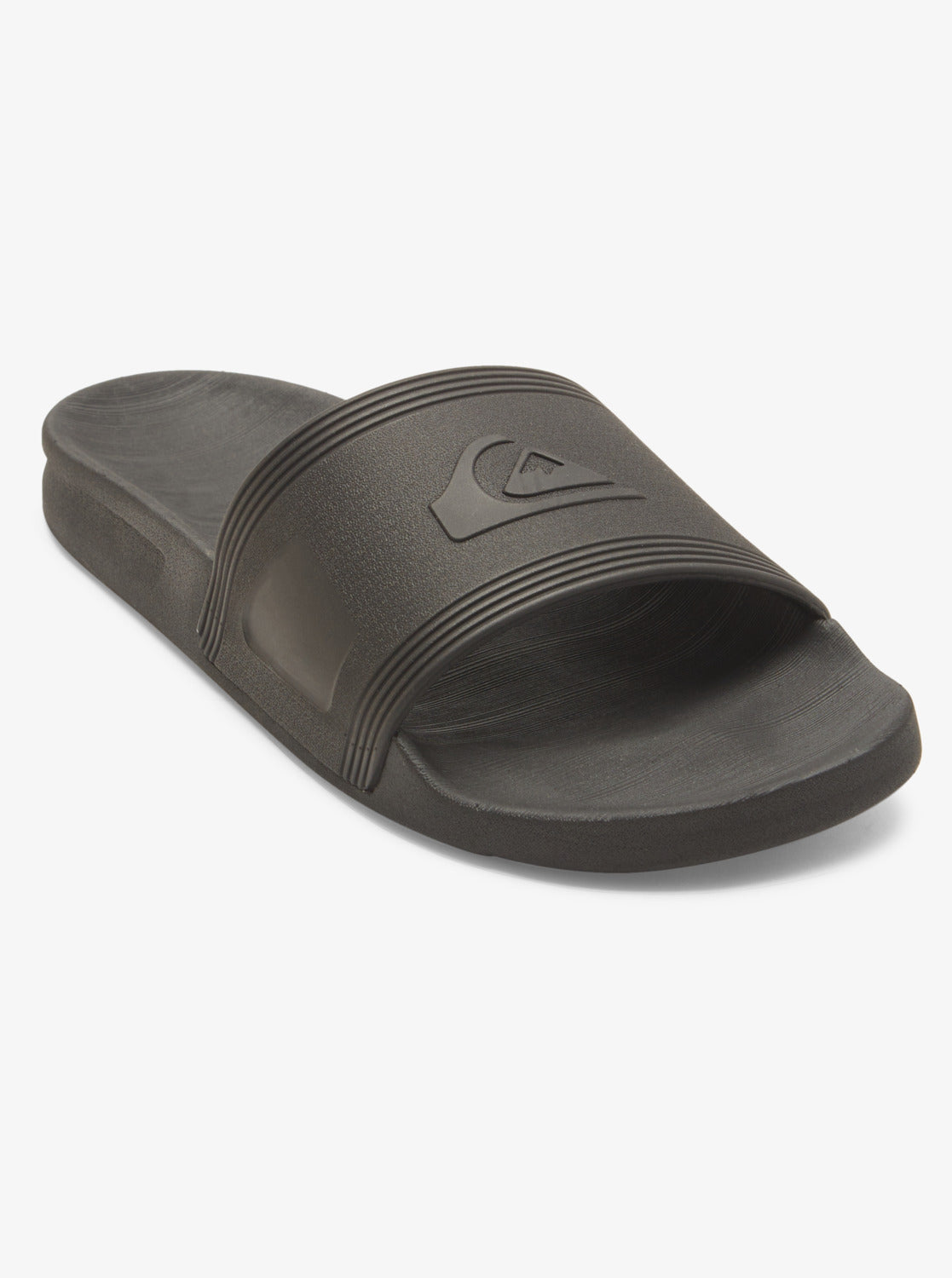 Chanclas QUIKSILVER Dockyard negras hombre tipo pala cómodas playa piscina