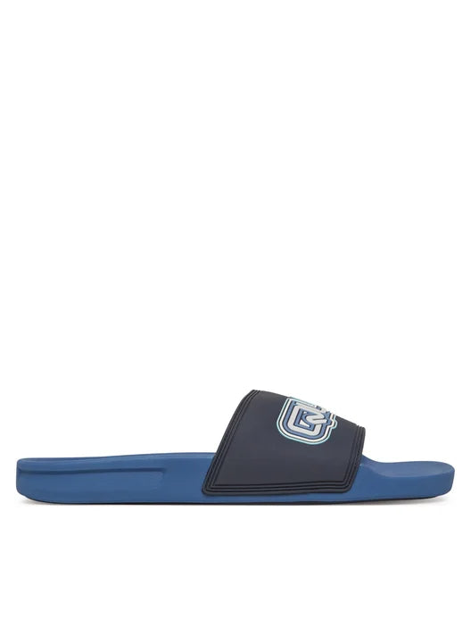Chanclas de Pala Quiksilver Rivi Wordmark Slide Black/Navy