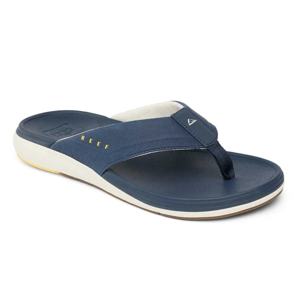 Chanclas REEF Cushion Norte Navy Off White para hombre con plantilla Cushion cómoda color azul marino estilo surf verano