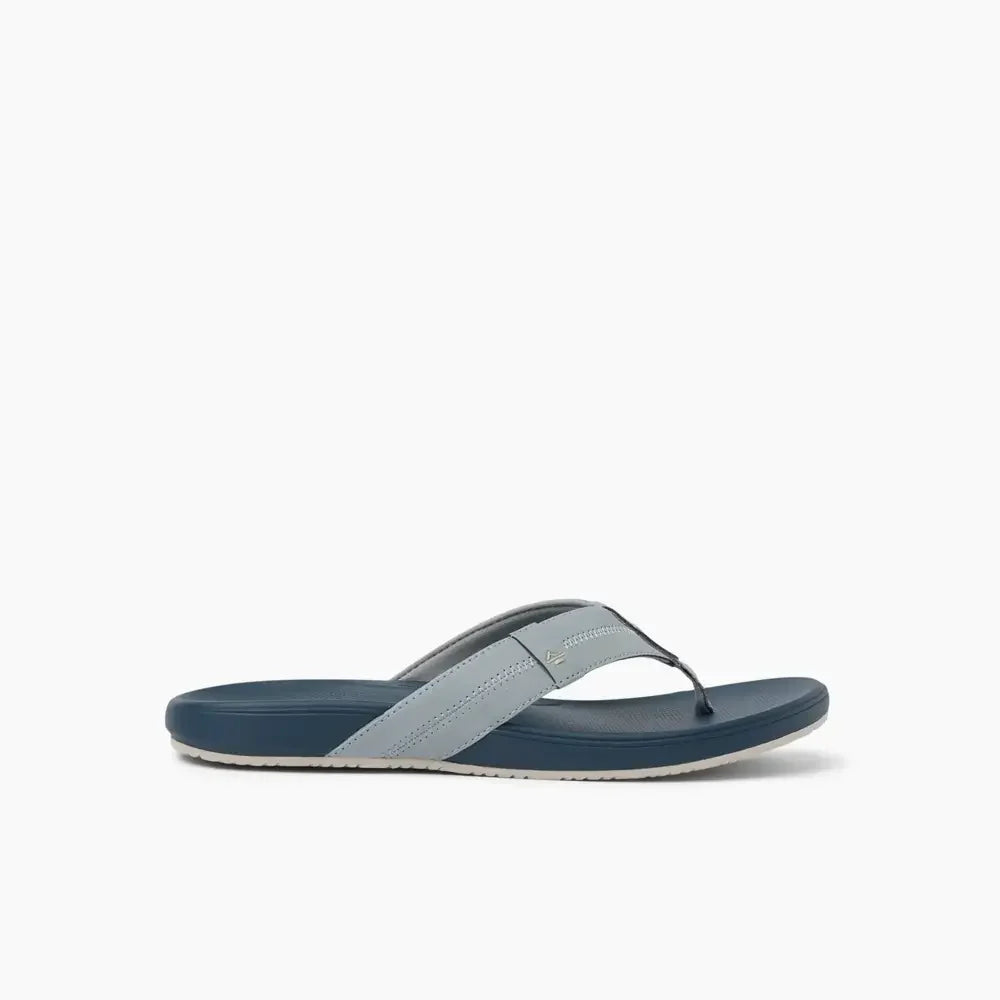 Chanclas REEF Cushion Phantom 2.0 Grey Navy de hombre con plantilla acolchada y diseño cómodo