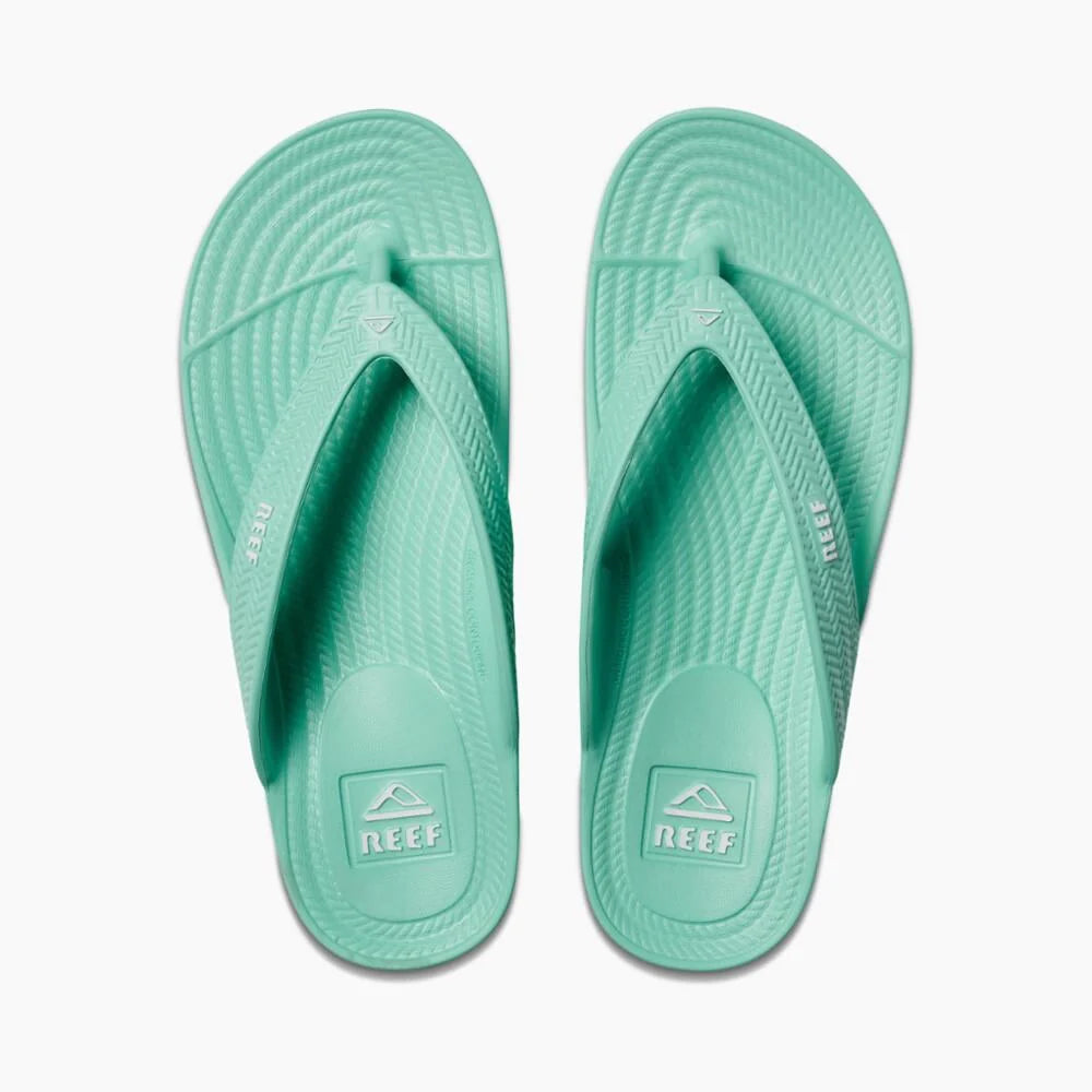 Chanclas Reef Water Court Neon Teal