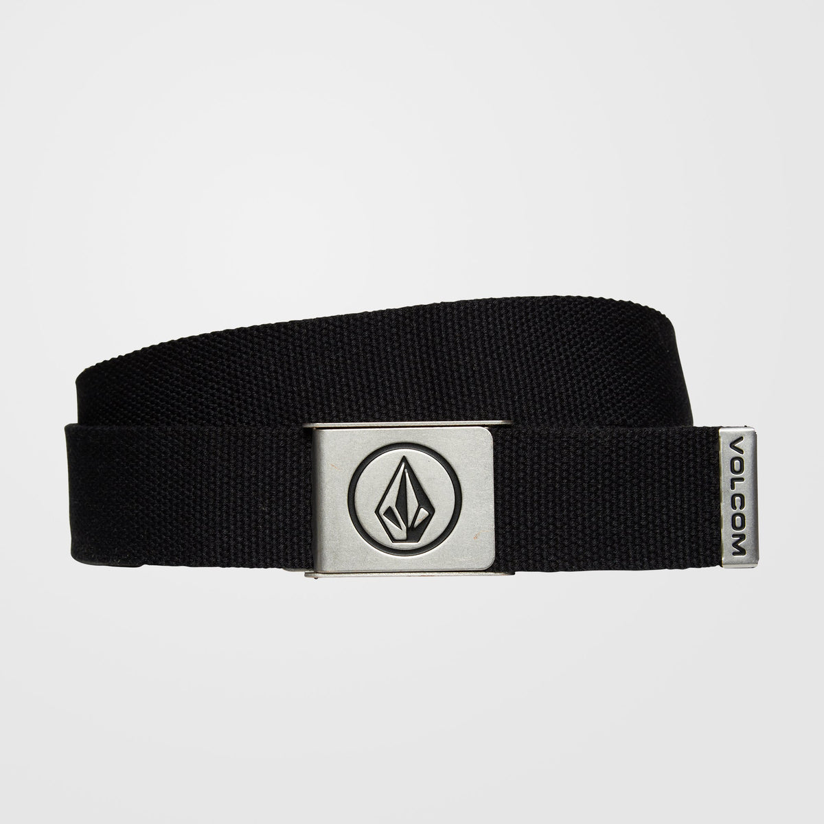Cinturón Volcom Circle Web Belt Black vista oficial