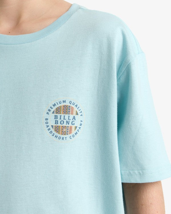 Camiseta Billabong Rotor Fill Dusty Blue