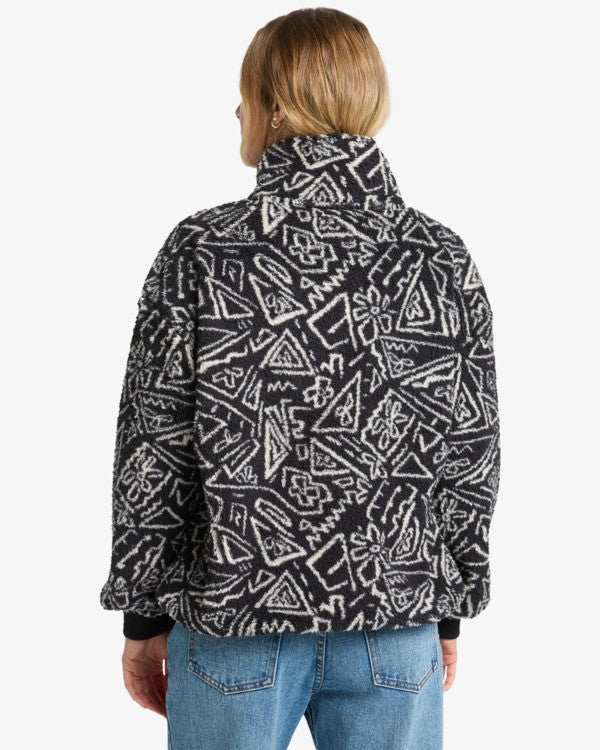 Forro Polar Billabong Tme Off Black Peeble