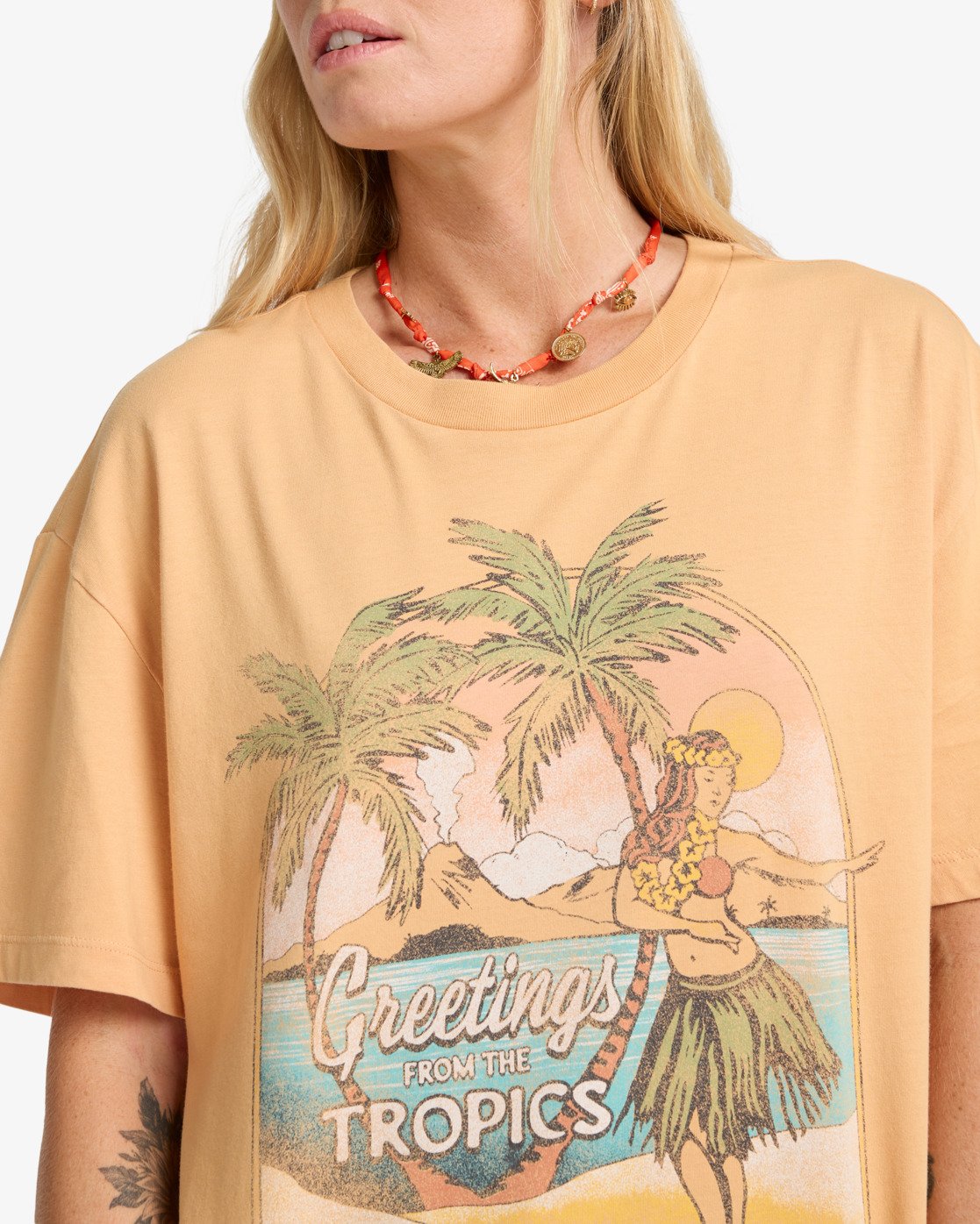 Camiseta Billabong Vibe Time Clay
