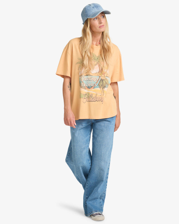 Camiseta Billabong Vibe Time Clay