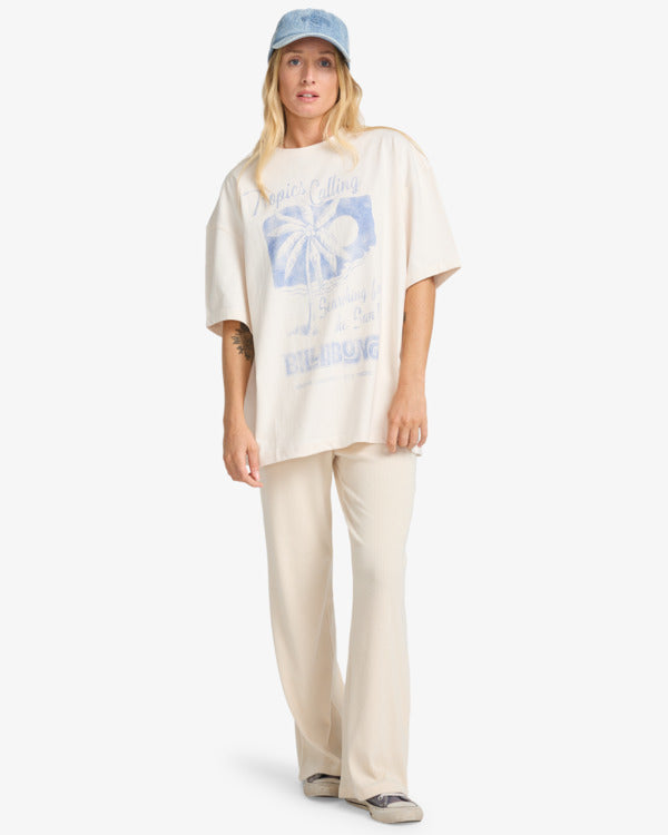 Camiseta Billabong This Sunny Time Salt Crystal