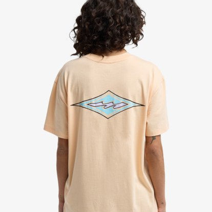 Camiseta Billabong Heritage Baker - Melocotón (Soft Peach) - imagen oficial de producto, vista bck1