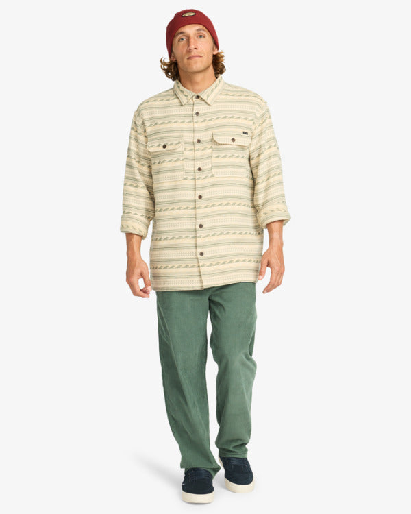Camisa Billabong Offshore Jacquard Flannel Hunter