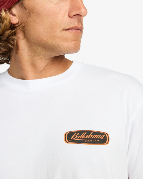 Camiseta Billabong Runner Up White
