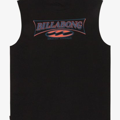 Camiseta Muscle Billabong Since 73 Burleigh - Negra (Black) - imagen oficial de producto, vista bck1