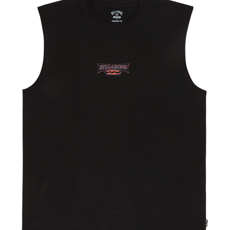 Camiseta Muscle Billabong Since 73 Burleigh - Negra (Black) - imagen oficial principal del producto