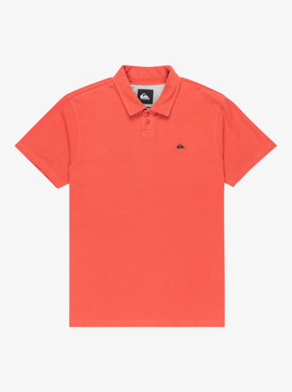 Polo Quiksilver Mw Pique Mineral Red