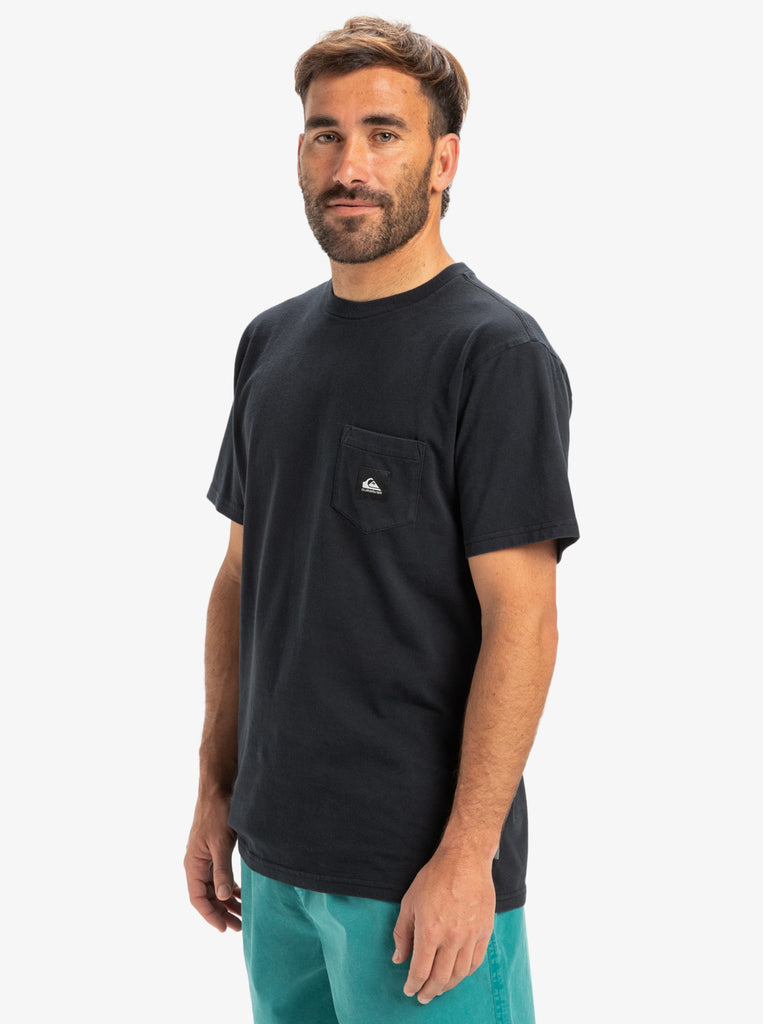 Camiseta Quiksilver Salt Water Pocket Black