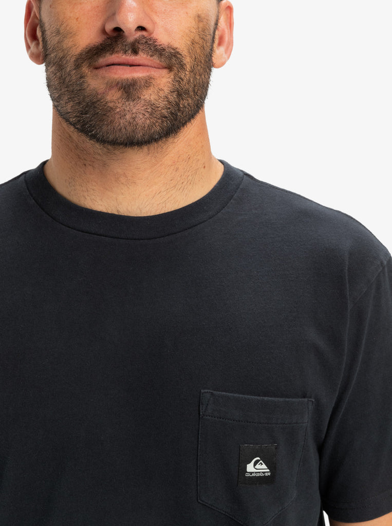 Camiseta Quiksilver Salt Water Pocket Black