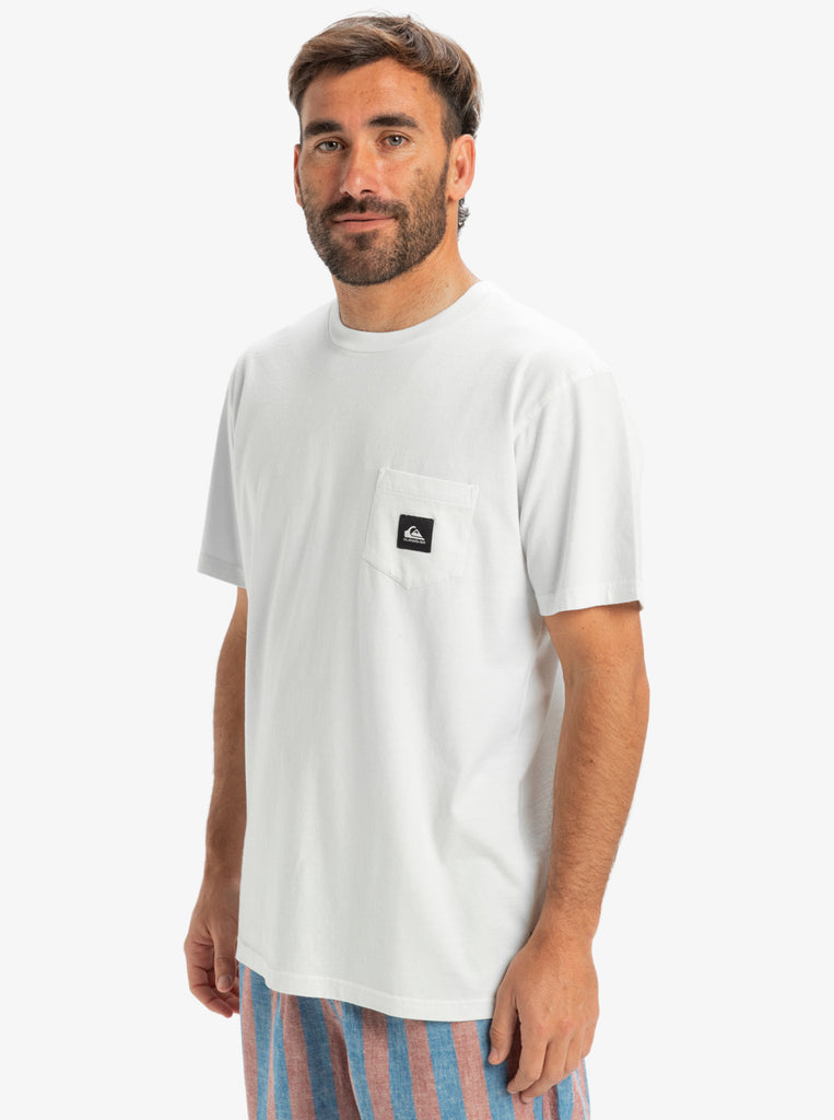 Camiseta Quiksilver Salt Water Pocket White