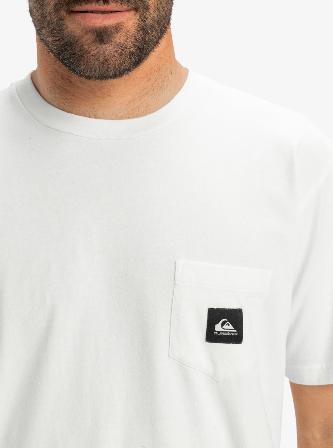 Camiseta Quiksilver Salt Water Pocket White