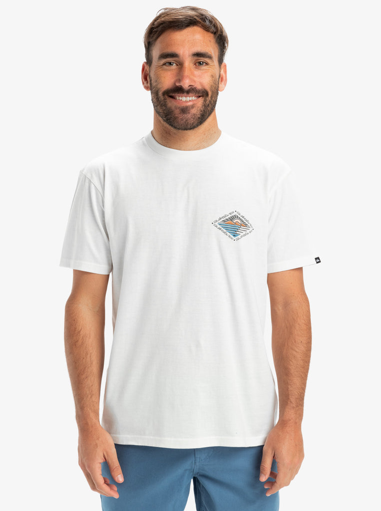 Camiseta Quiksilver Evo Future Islands White