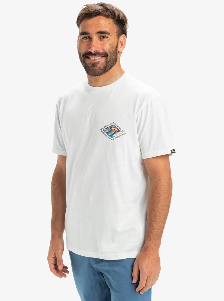 Camiseta Quiksilver Evo Future Islands White