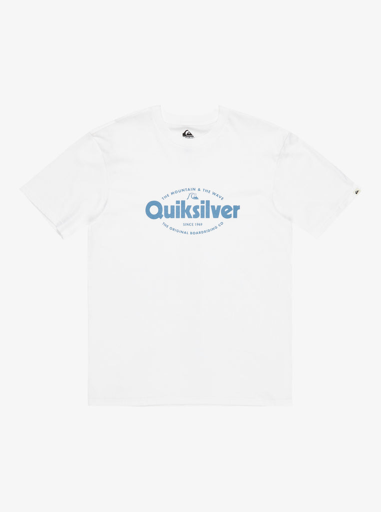 Camiseta Quiksilver Ev Shape All Day White