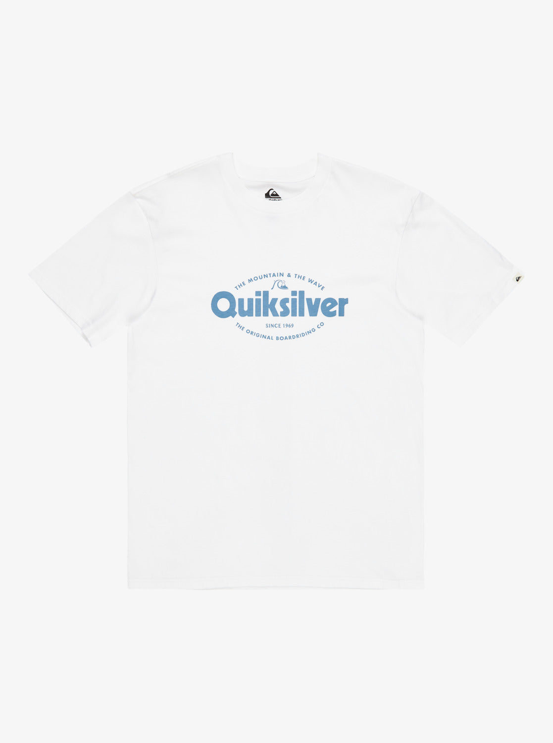 Camiseta Quiksilver Ev Shape All Day White