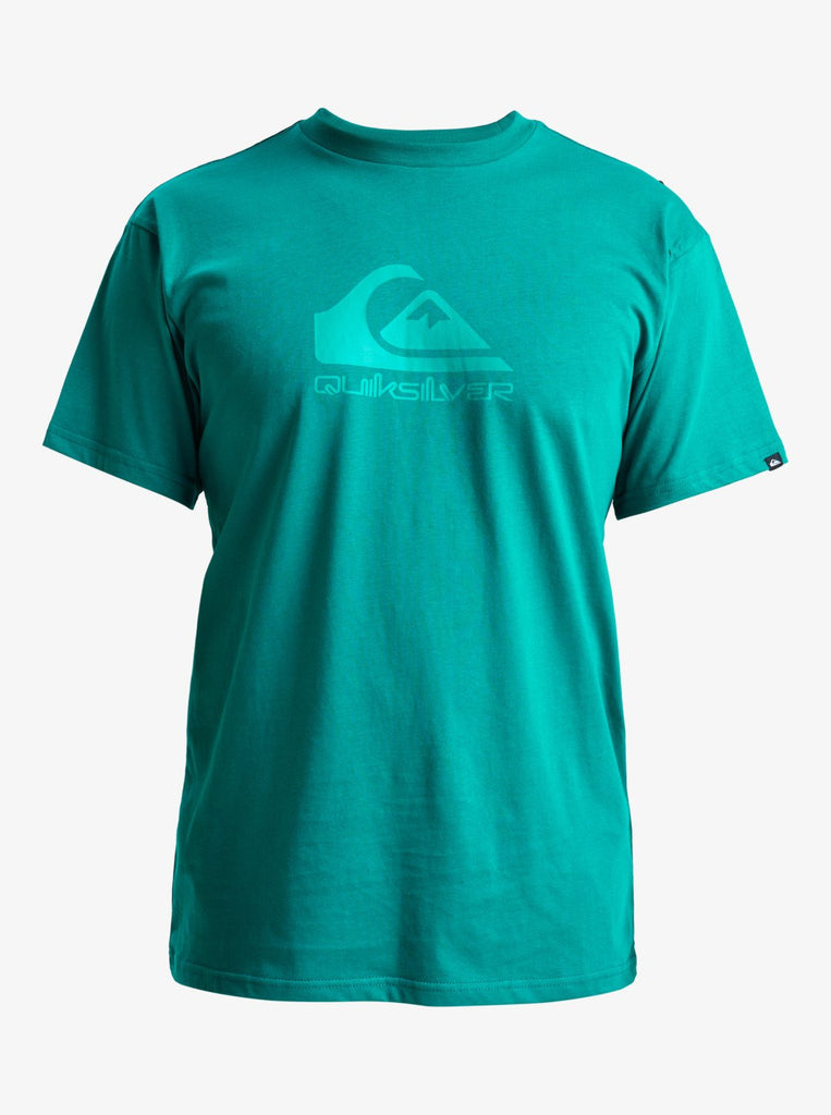 Camiseta Quiksilver Comp Logo Teal Green