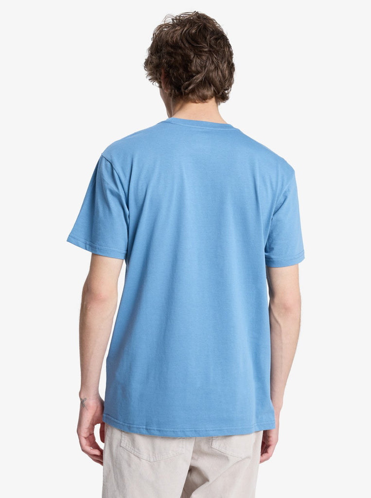 Camiseta Quiksilver Comp Logo Coronet Blue