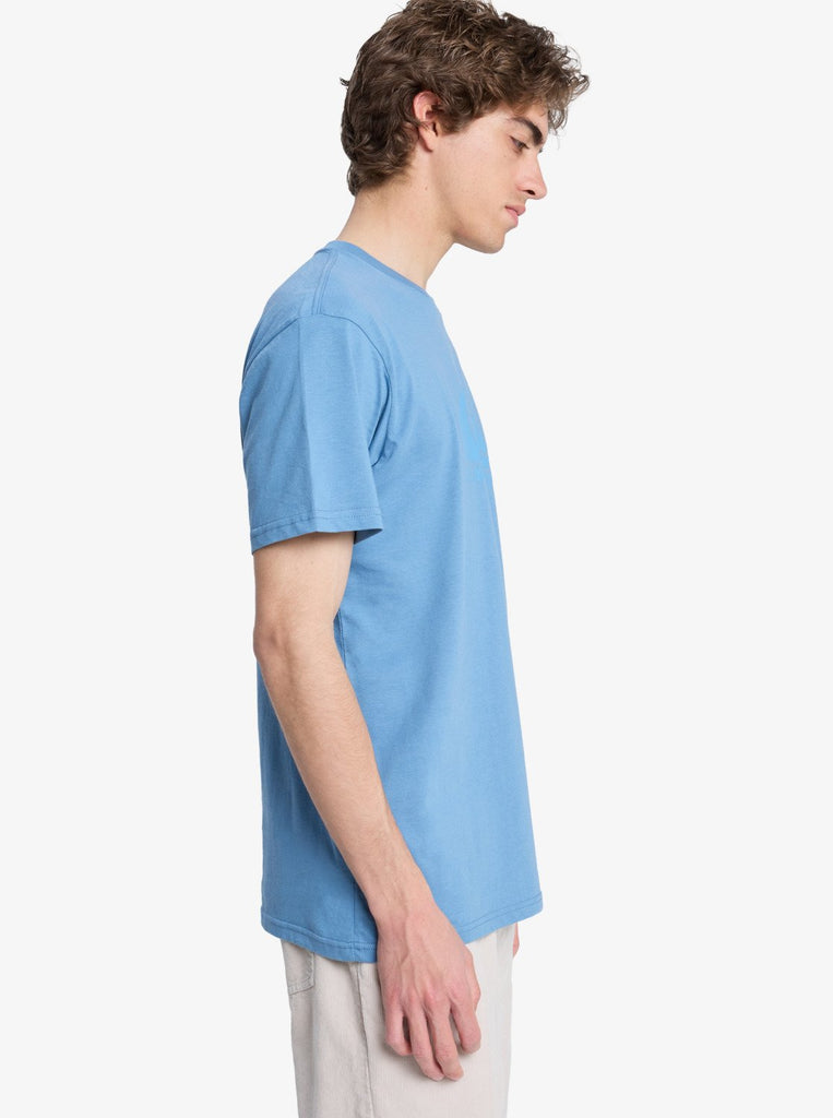 Camiseta Quiksilver Comp Logo Coronet Blue
